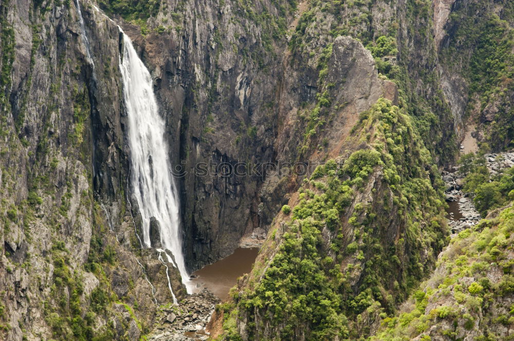 Similar – Waterfall in the Geirangerfjord