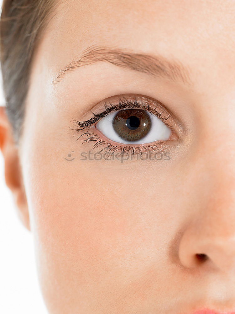 Similar – moment later Woman Eyebrow