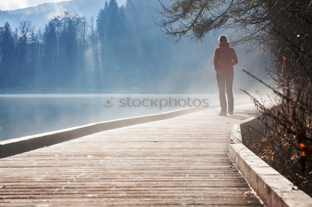 Similar – The way Hiking Feminine