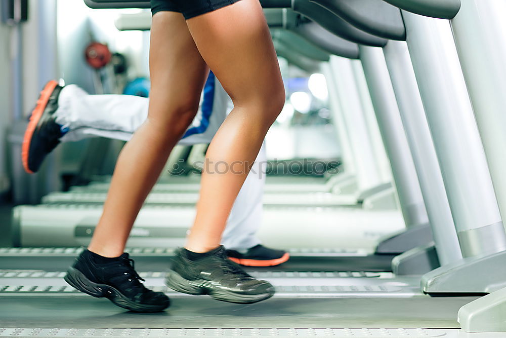Similar – Image, Stock Photo Woman legs with sneakers doing fitness exercises