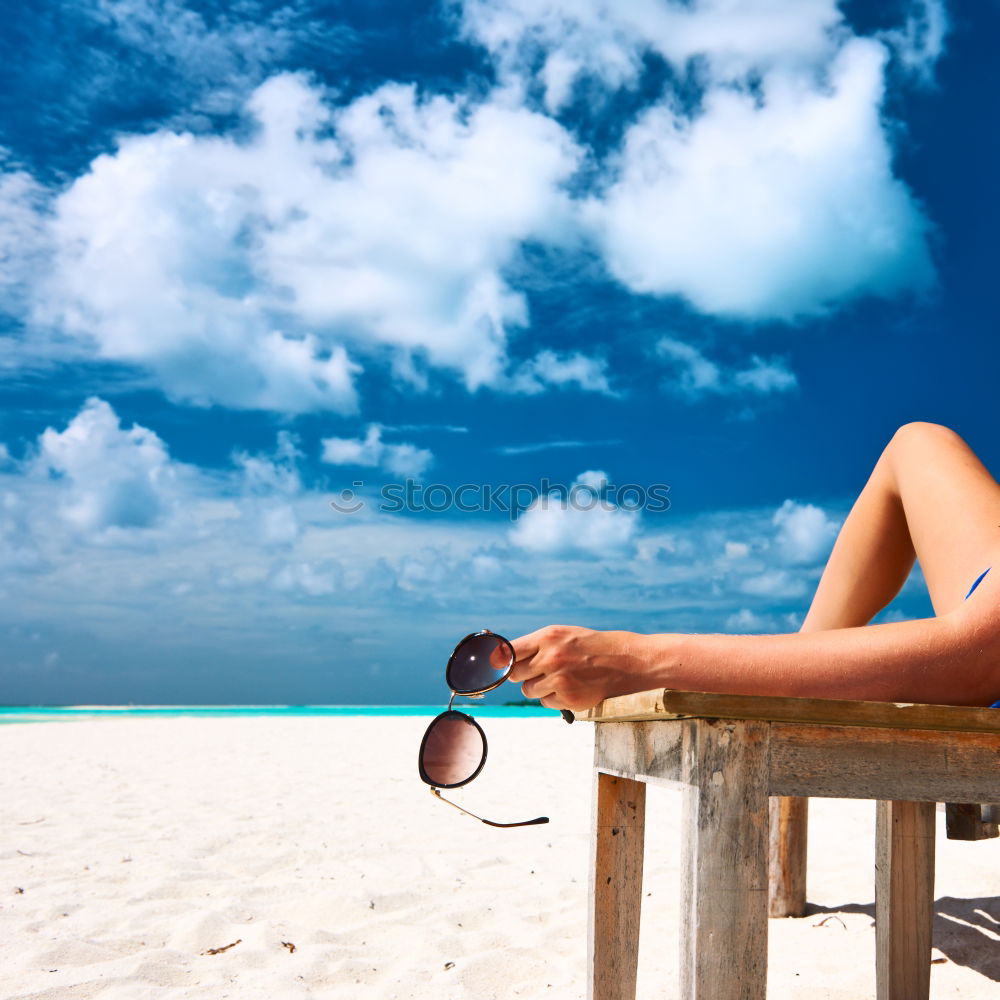 Similar – Image, Stock Photo Middle aged woman seated in a table of a restaurant near the sea