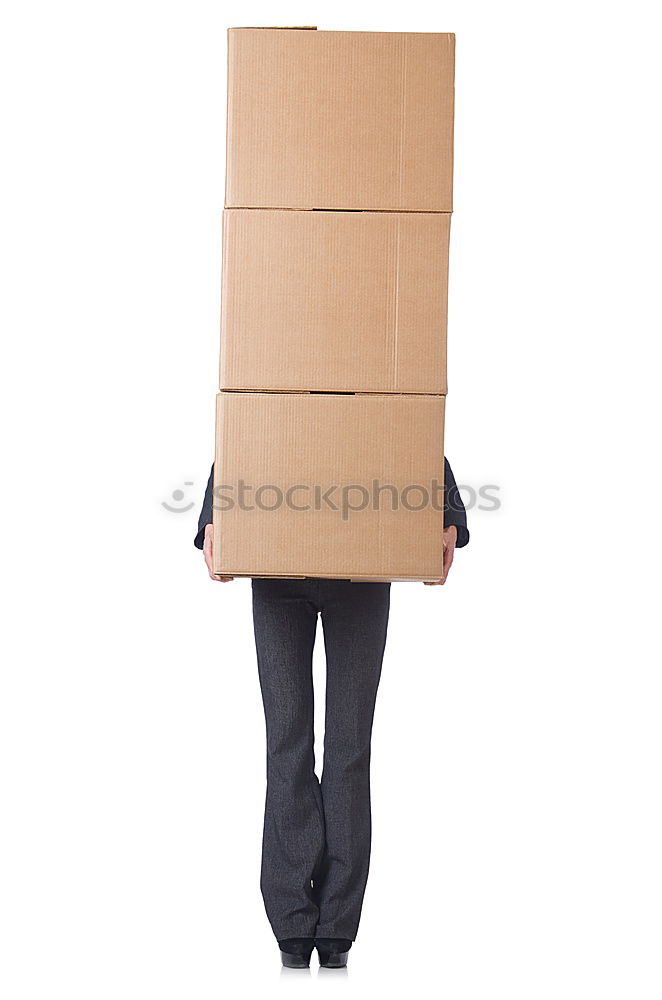 Similar – Image, Stock Photo THE WALKING BAG I