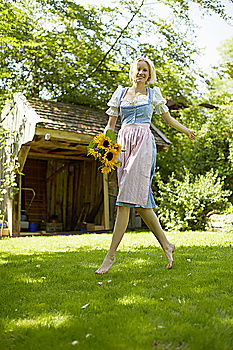 Similar – Image, Stock Photo joy Feminine Young woman