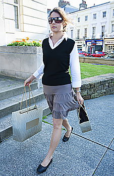 Similar – Foto Bild after hour Frau hüpfen