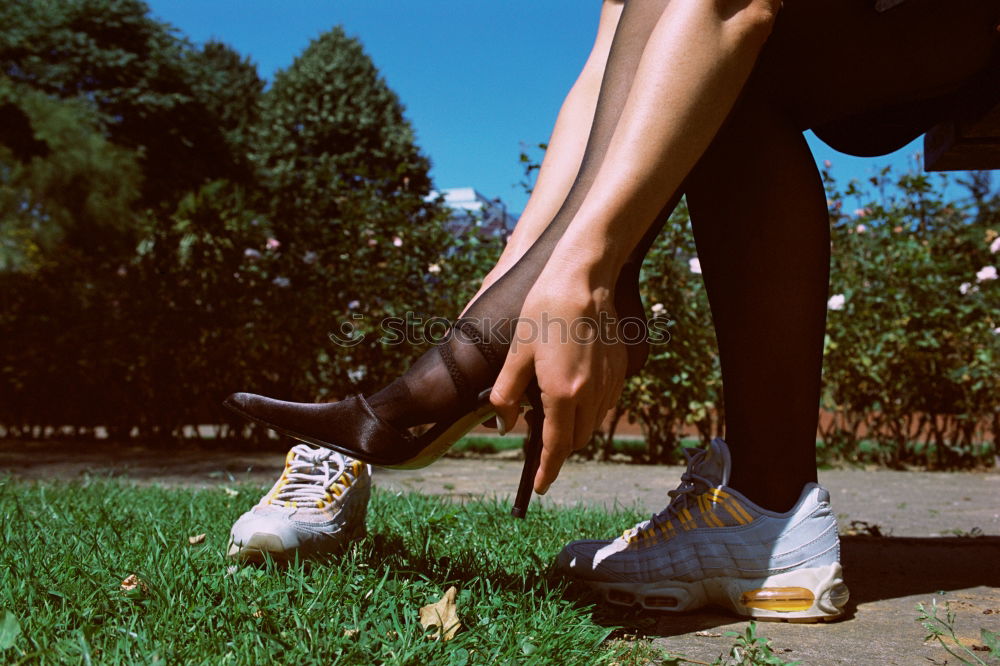 Similar – Image, Stock Photo Relax. Park Bizarre