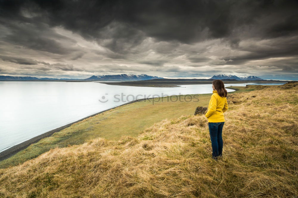 Similar – Image, Stock Photo Midnight sun and wanderlust