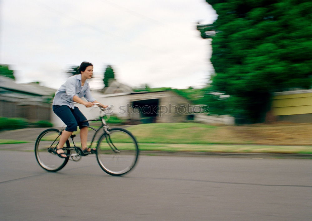 Similar – Image, Stock Photo TWO-WHEELER Human being