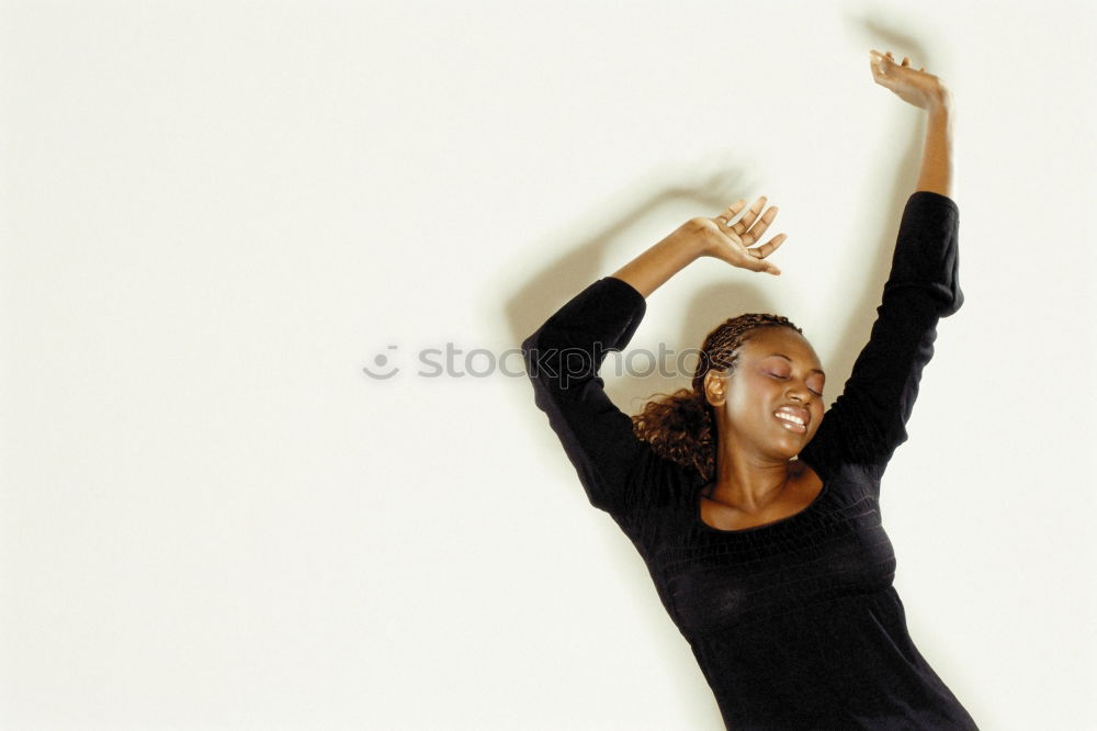 Similar – Image, Stock Photo Young dark skinned woman with dreadlocks