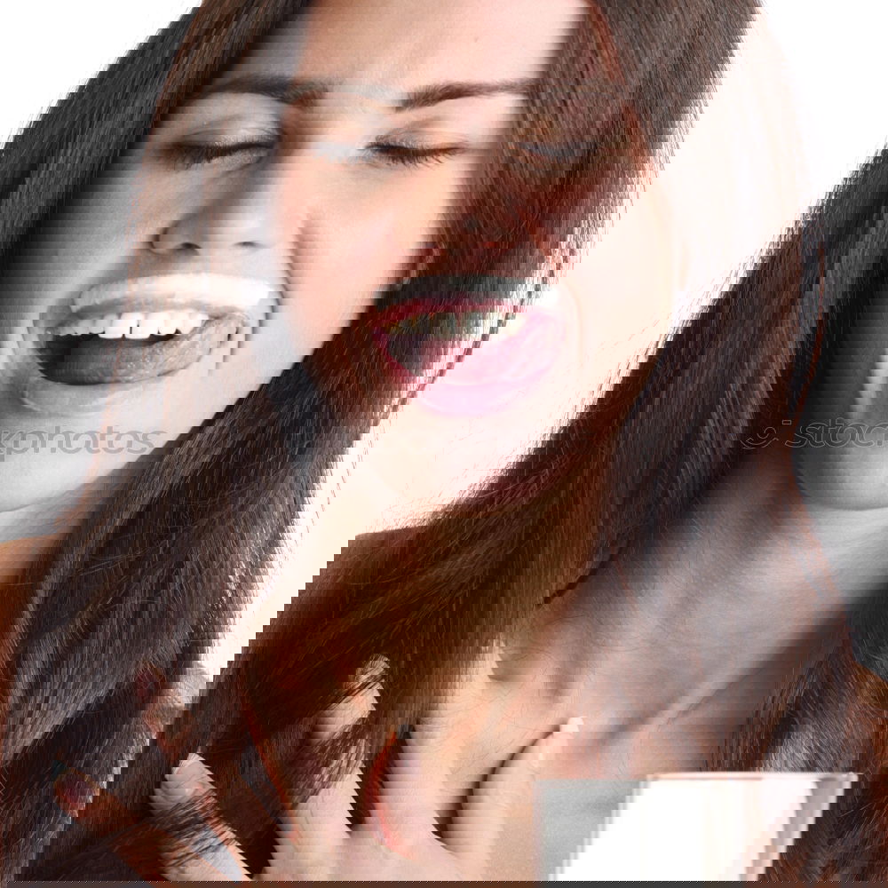Similar – Image, Stock Photo beautiful teeth Beautiful