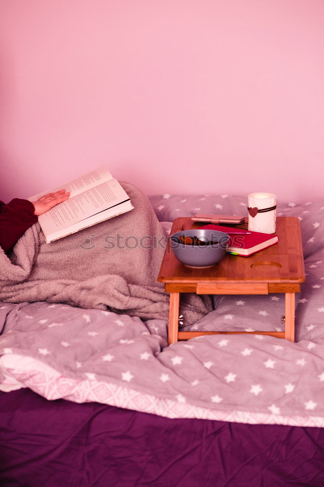 Similar – Image, Stock Photo Pink Room II Rose Bed Cat