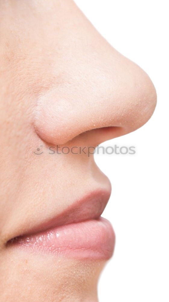 Similar – Image, Stock Photo abyss. Face Senses Calm