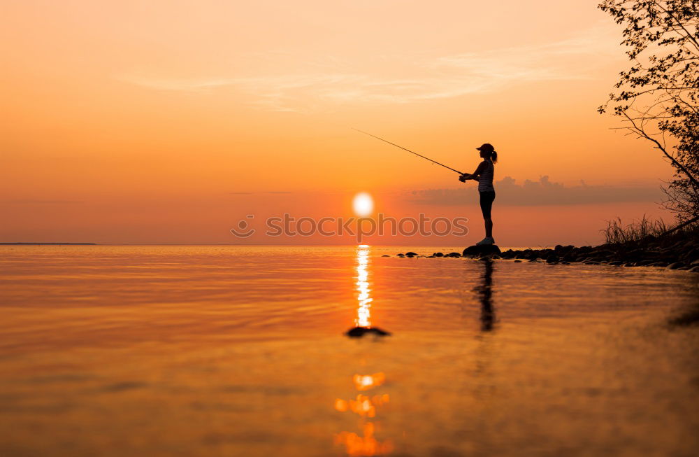 Similar – Image, Stock Photo Sunrise in Paradise