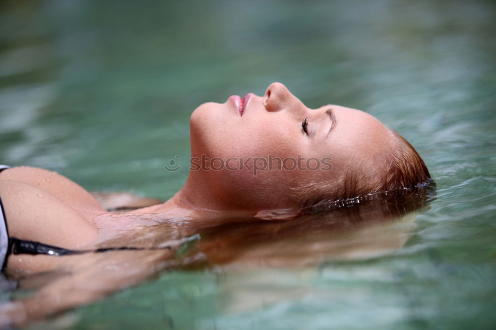 Similar – Image, Stock Photo Attractive red hair girl in the nature.