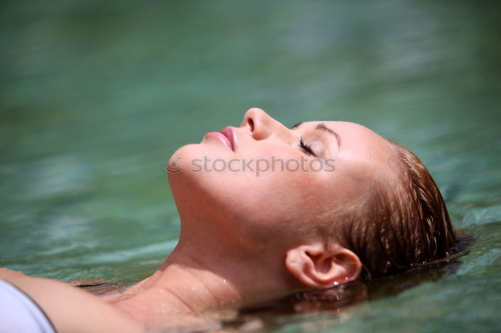 Similar – Young woman meditating.