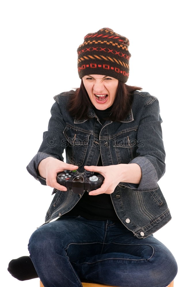 Similar – Young woman taking shots with her camera