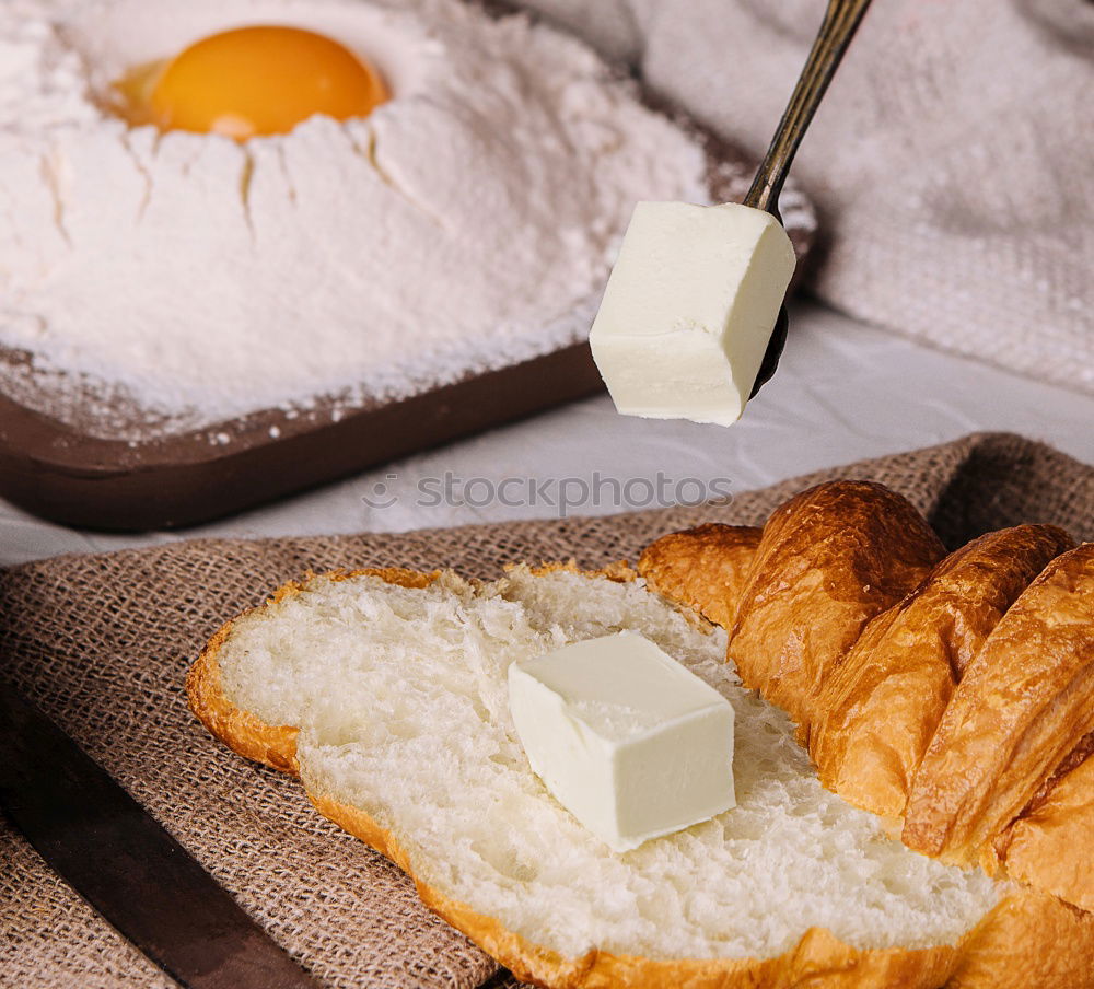 Similar – Image, Stock Photo yeast dough Food Dough