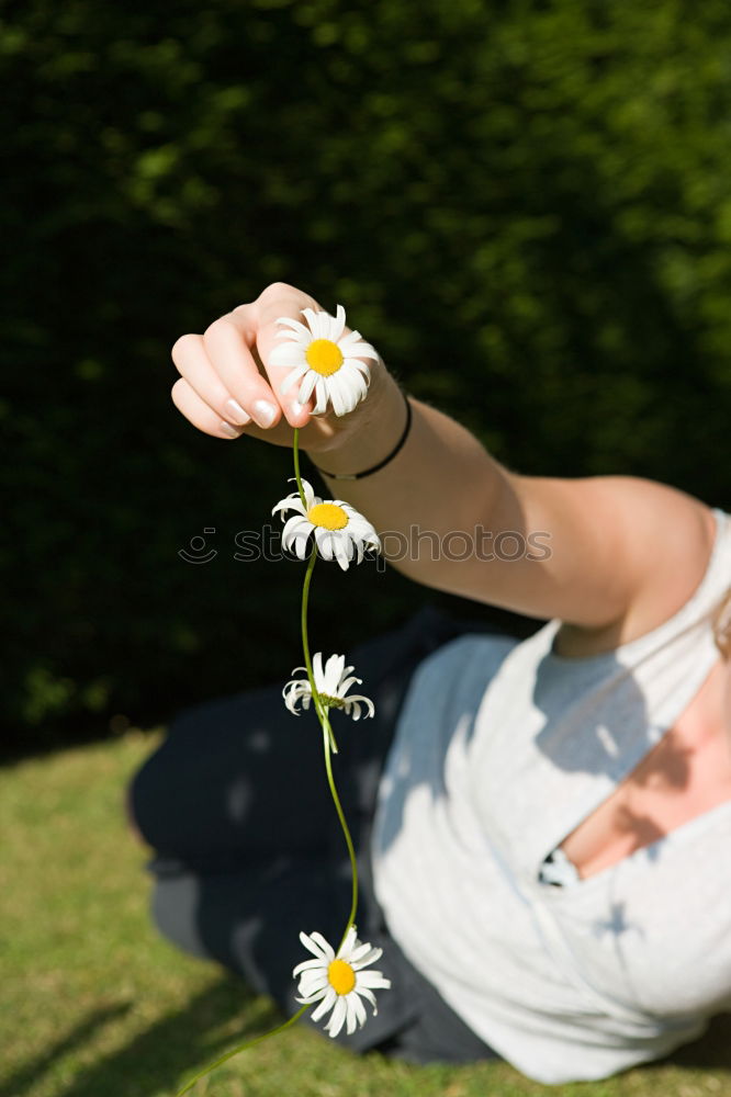 Similar – Image, Stock Photo Flower_and_foot-1