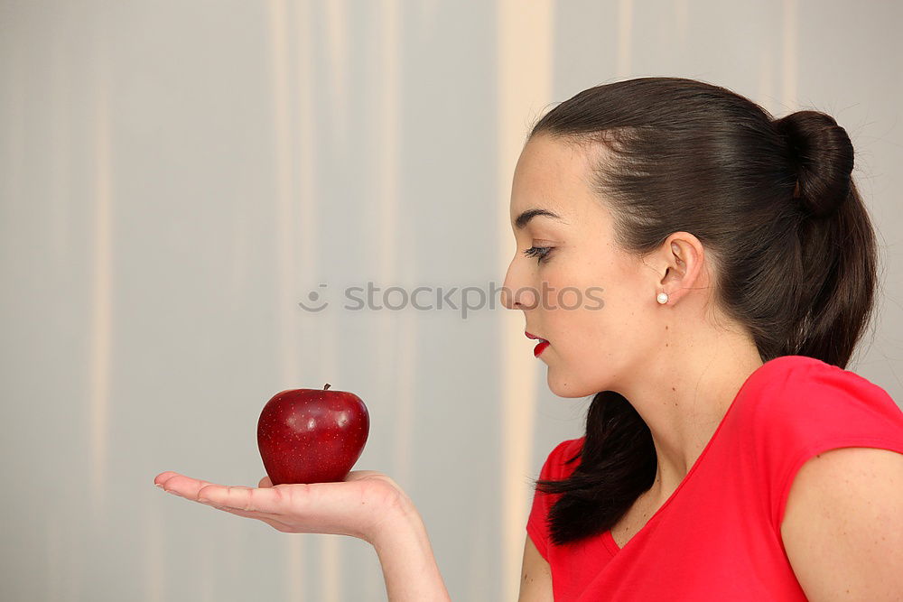 Similar – Image, Stock Photo pomme Fruit Apple Healthy