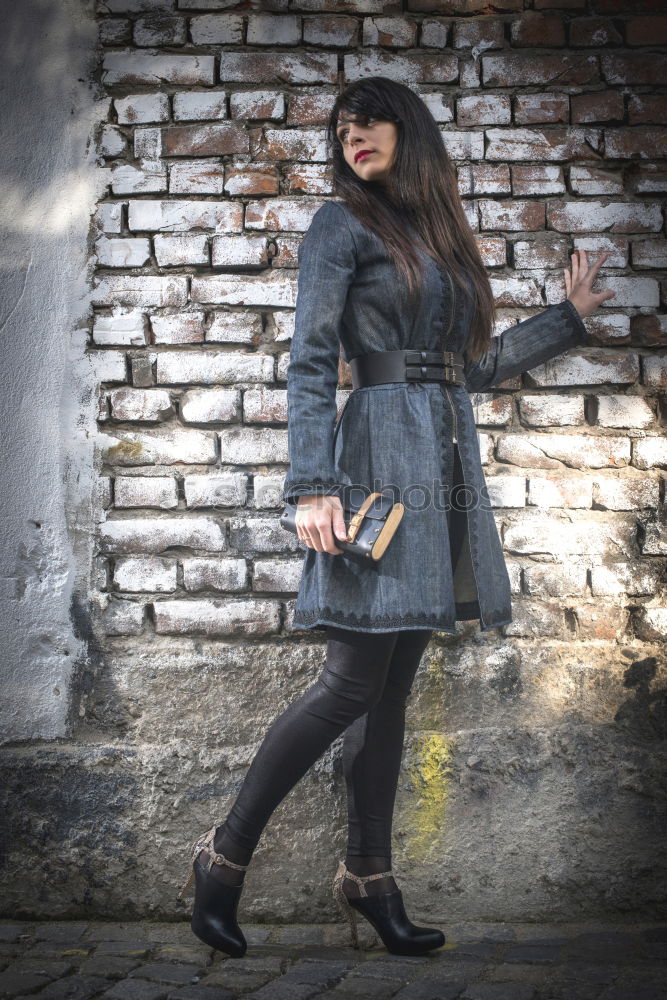 Similar – Image, Stock Photo Rainy days I. Young woman