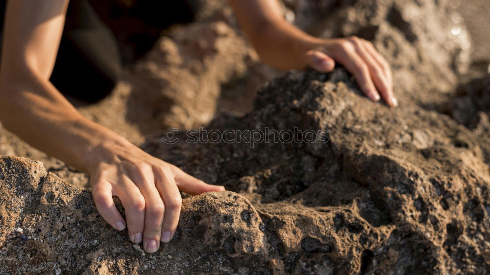 Similar – Foto Bild Vergänglichkeit. Hand