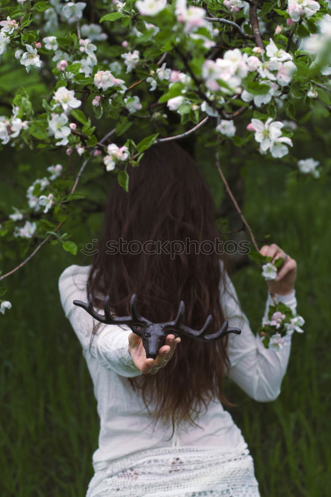 Similar – Image, Stock Photo Be Sure to Wear Some Flowers in Your Hair