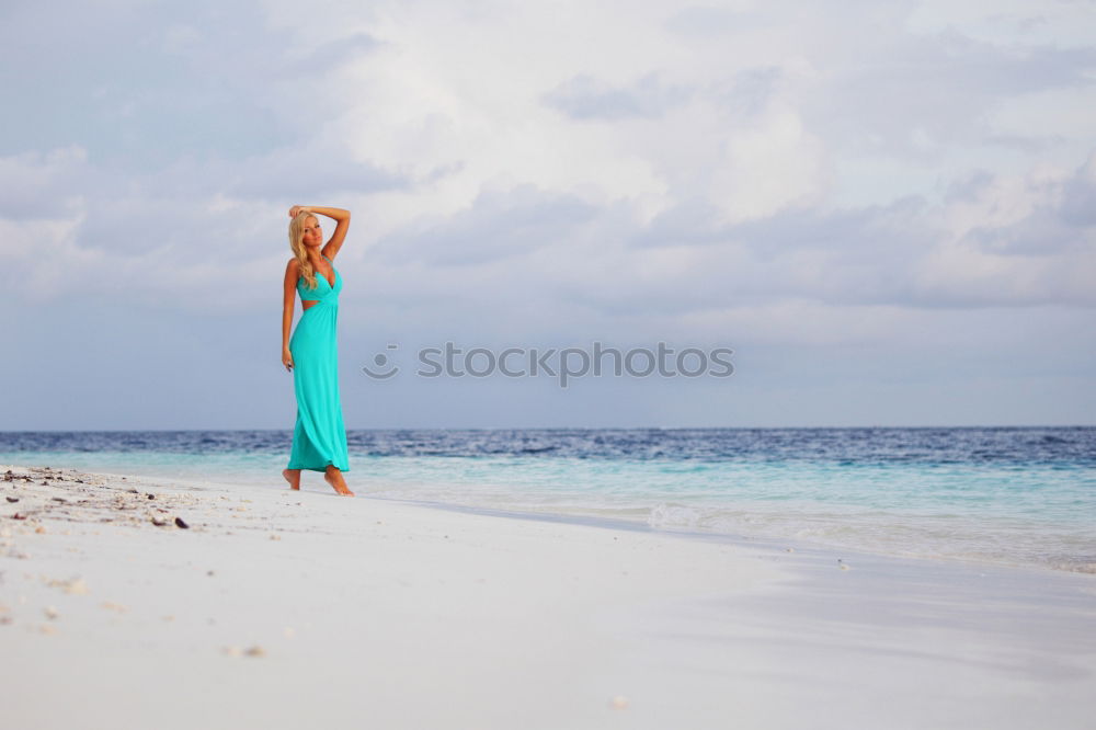 Similar – Image, Stock Photo Girl at Bavaro Beaches in Punta Cana, Dominican Republic