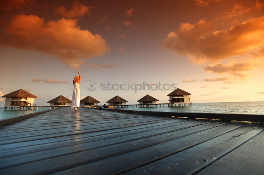 Similar – Image, Stock Photo Room with sea view, please!