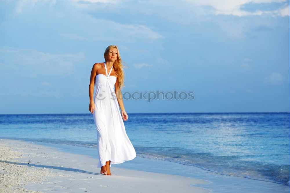 Image, Stock Photo the other day on the beach