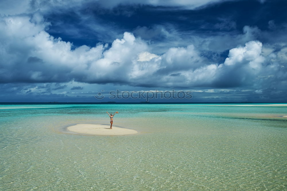 Similar – Image, Stock Photo Mussel Collector II Ocean