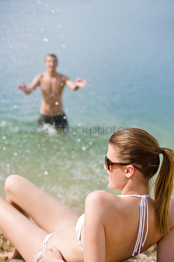 Similar – Image, Stock Photo Summer, sun, being happy