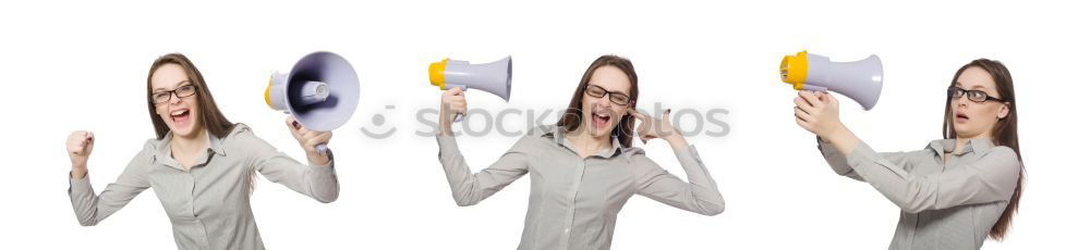 Similar – Image, Stock Photo frosted glass girl Woman