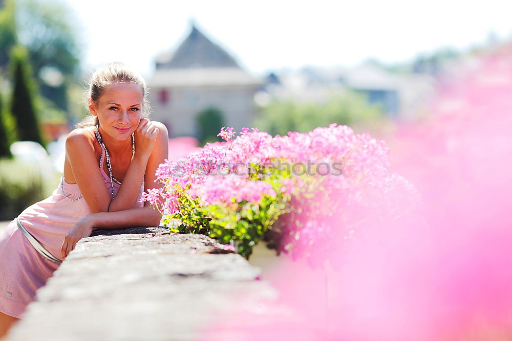 Similar – Image, Stock Photo Blooming Bokeh Feminine