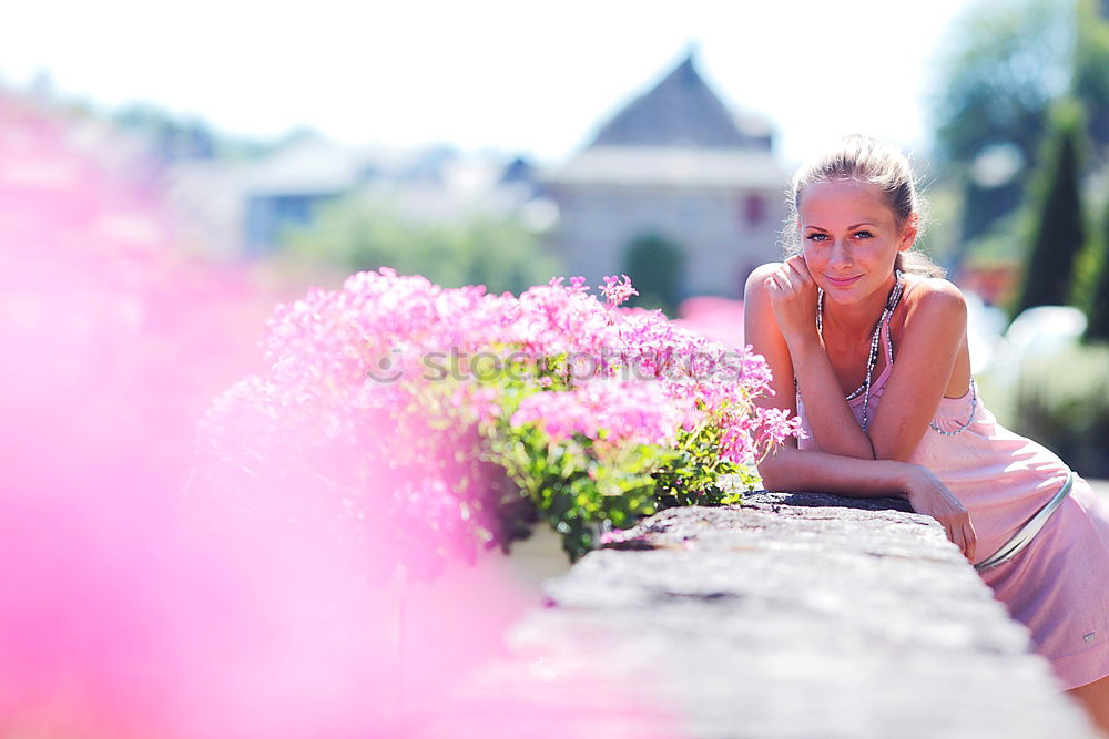 Similar – Image, Stock Photo Blooming Bokeh Feminine