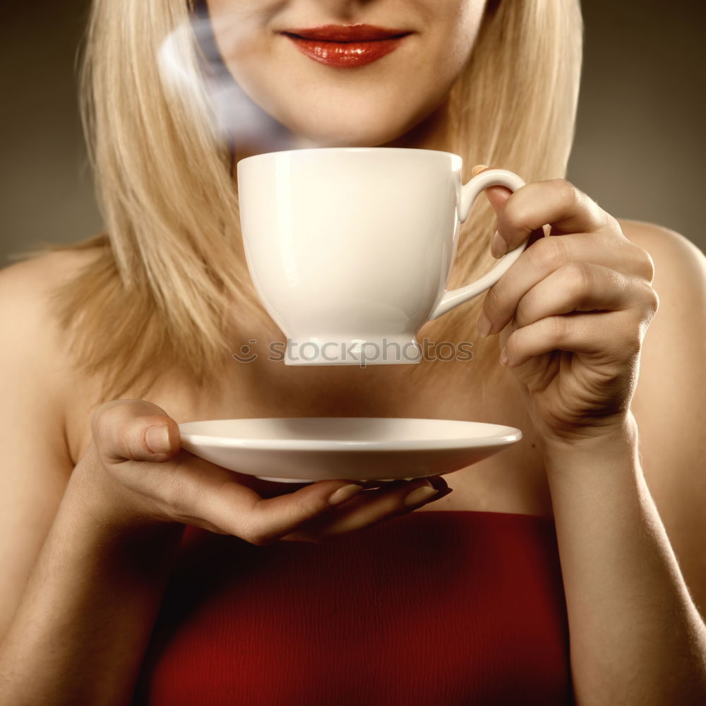 Similar – tea lady Clever