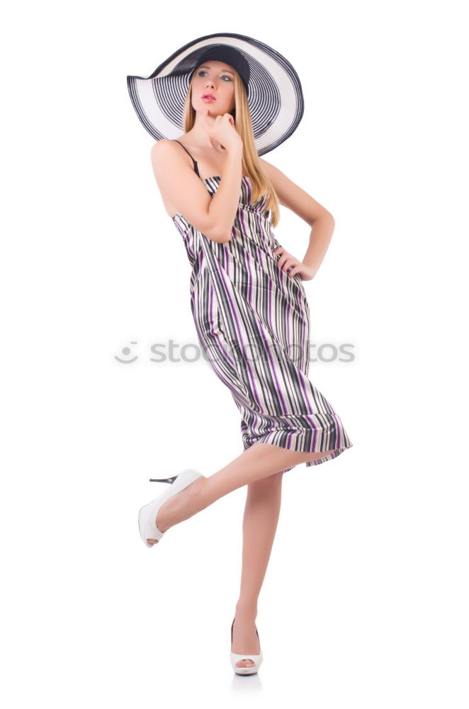 Similar – Image, Stock Photo Young woman posing