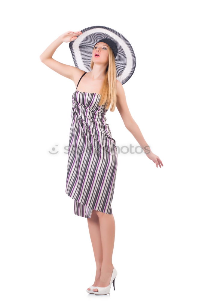 Image, Stock Photo Young woman posing