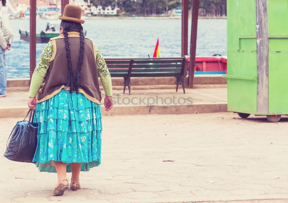 Similar – Image, Stock Photo Pretty Asian woman on street
