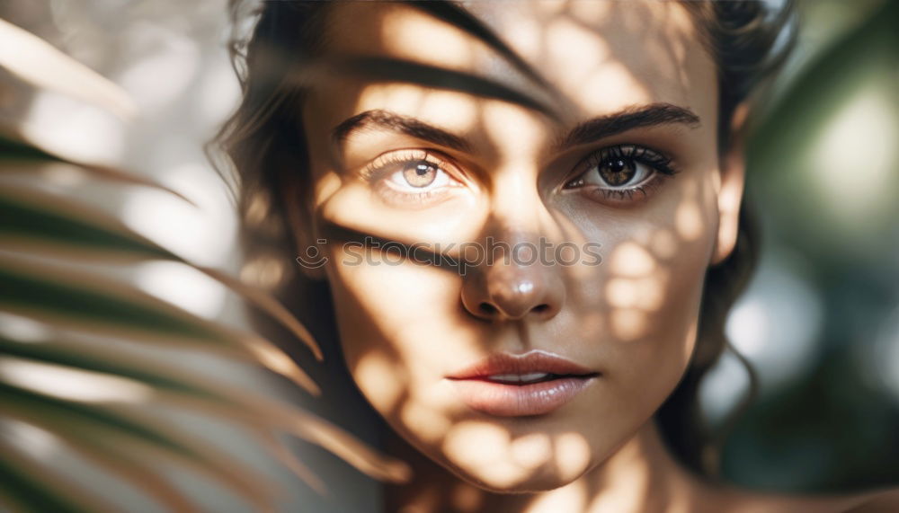 Similar – Image, Stock Photo Attractive woman at window