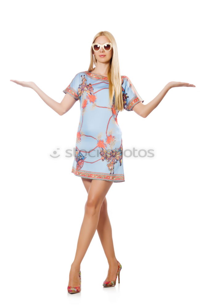 Similar – Image, Stock Photo Young woman posing