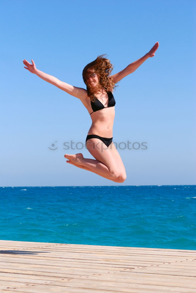 Similar – Image, Stock Photo summer joy Life Well-being