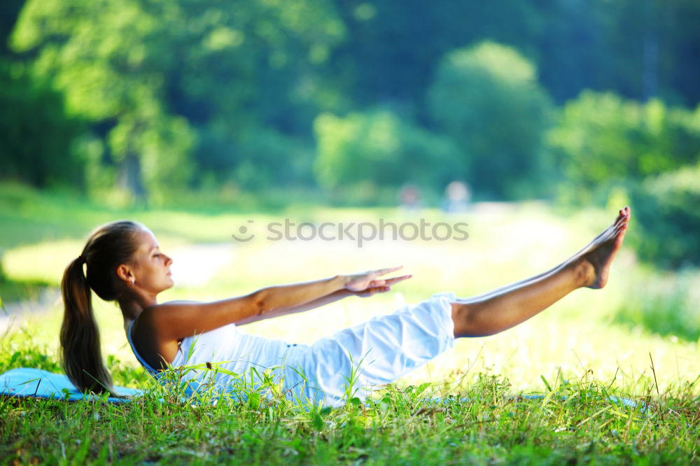 Similar – yoga pose Lifestyle