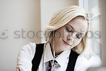 Similar – Image, Stock Photo Reading woman Lifestyle