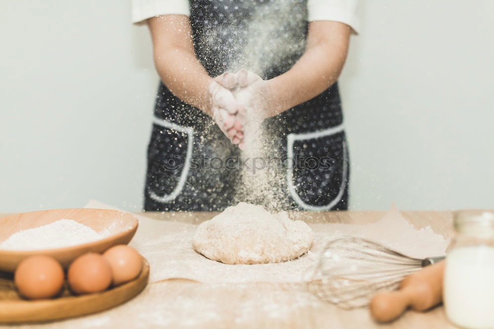 Similar – Image, Stock Photo Children bake Christmas cookies