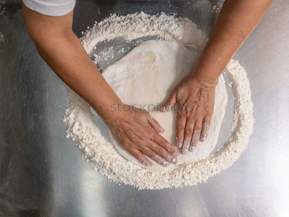 Similar – Image, Stock Photo Crop artisan carving clay dish