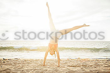 Similar – Image, Stock Photo Warriors on the beach