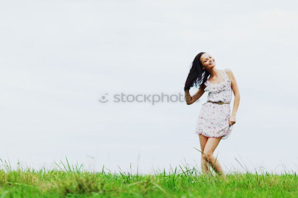 Similar – Image, Stock Photo the jump Lifestyle Joy