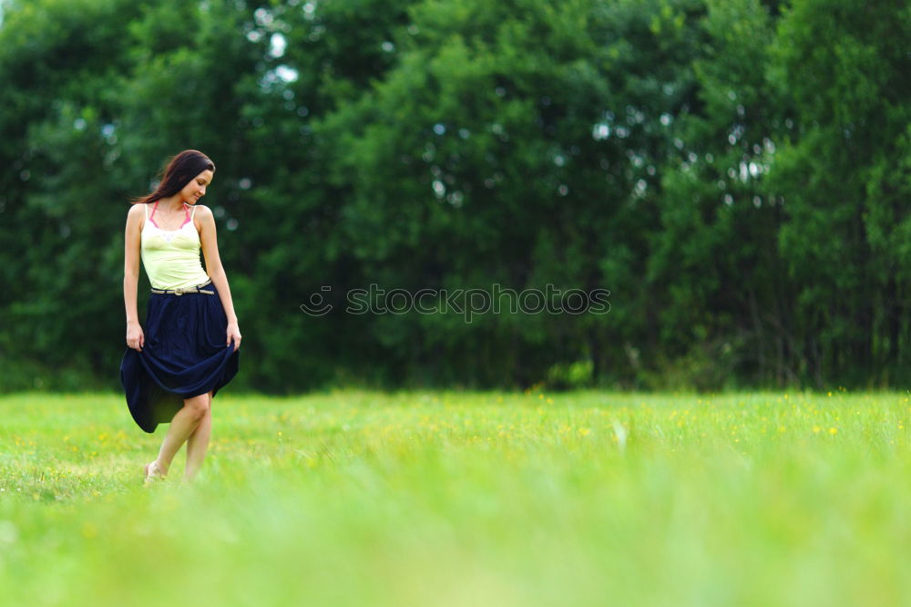 Similar – Image, Stock Photo Julia in the woods.