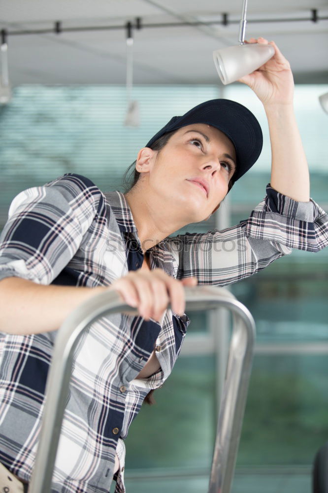 Similar – Boy making face with hands on seat