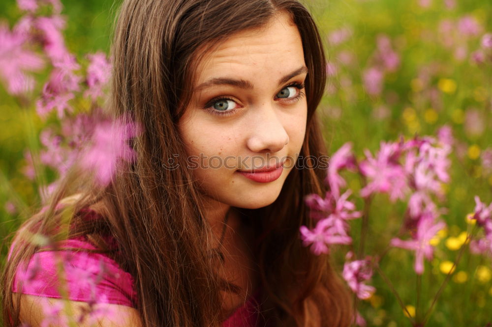 Image, Stock Photo flower dreams Beautiful