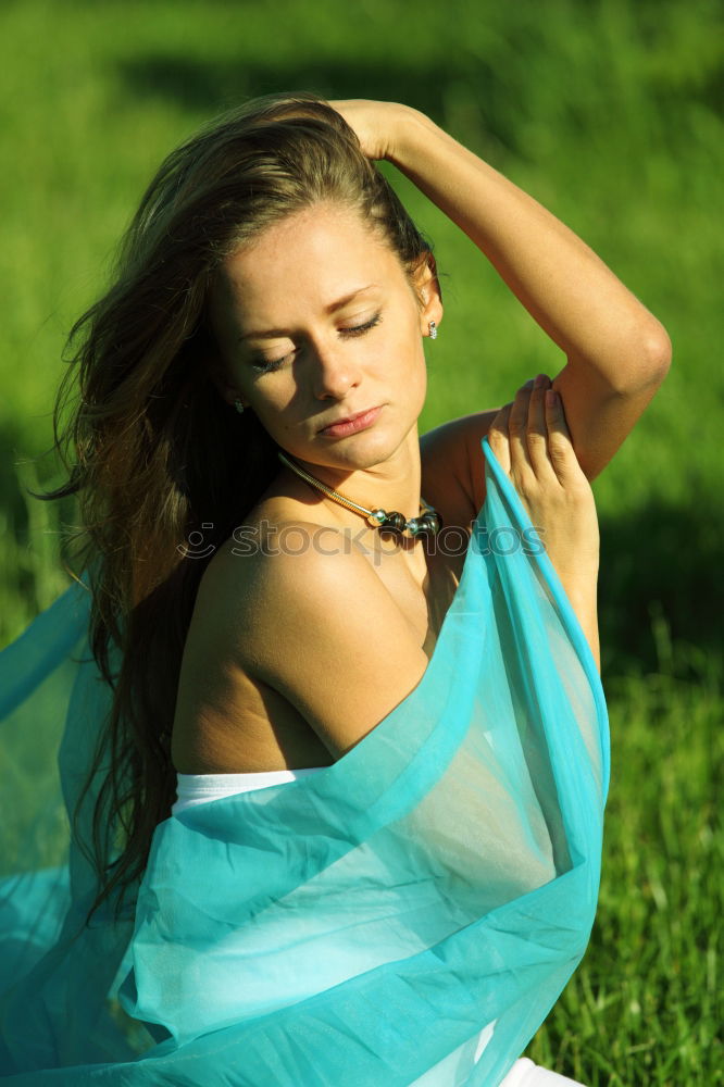 Similar – Image, Stock Photo summer rest Human being